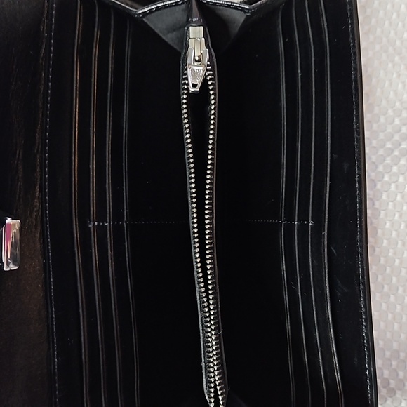 ALEXANDER WANG BLUE METALLIC WALLET - Picture 5 of 8